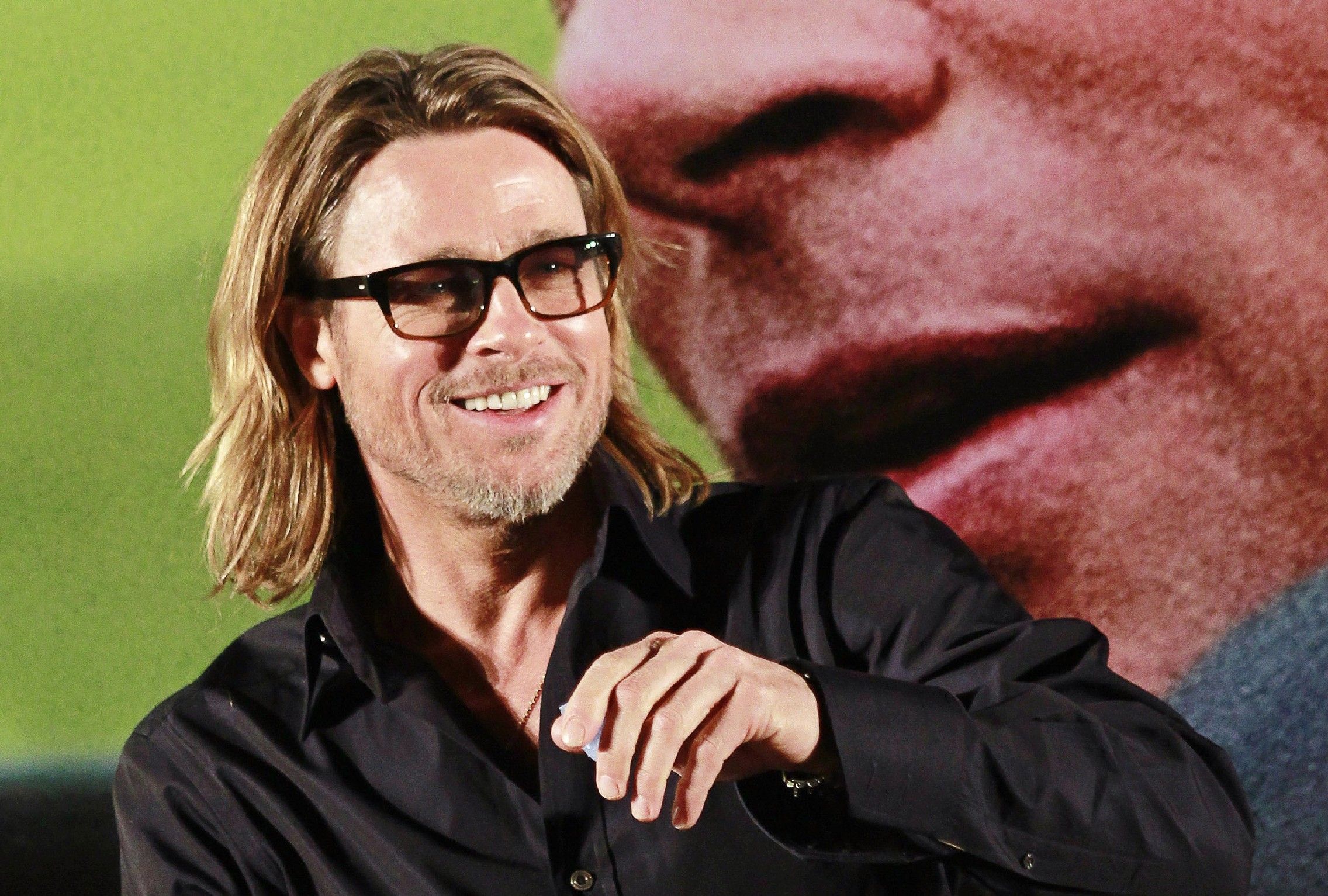 Brad Pitt at press conference for his latest movie ‘Moneyball’ | Picture 124908